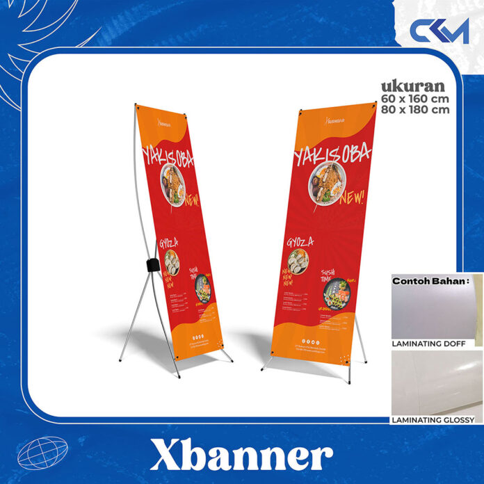 cetak x-banner hires murah dan cepat jadi
